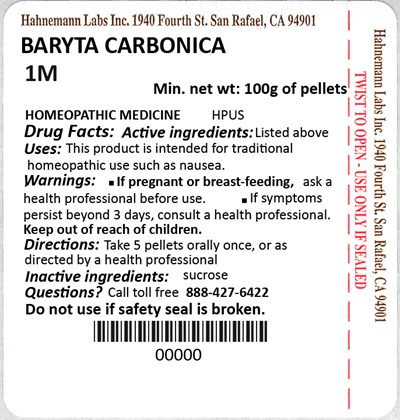 Baryta Carbonica 1M 100g.jpg Baryta Carbonica 1M 100g - Baryta Carbonica 1M 100g